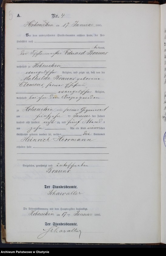 image.from.unit.number "Geburts-Neben-Register Nr 1 - 83"