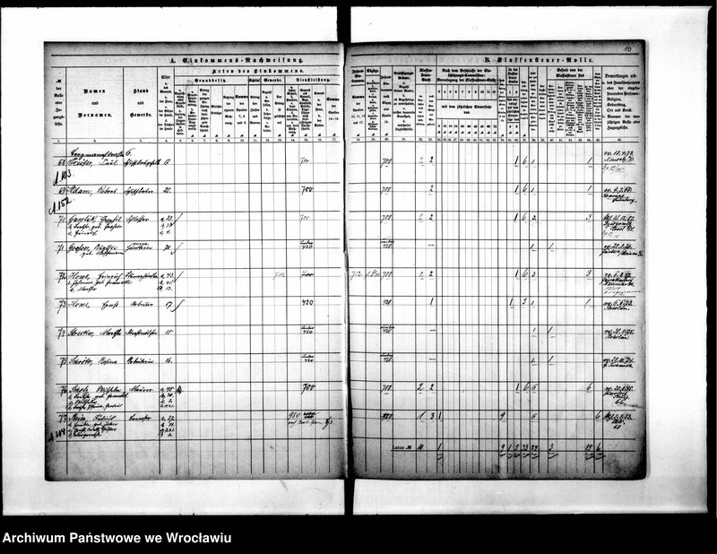image.from.unit.number "Klassensteuerolle nebst Einkommens Nachweisung"