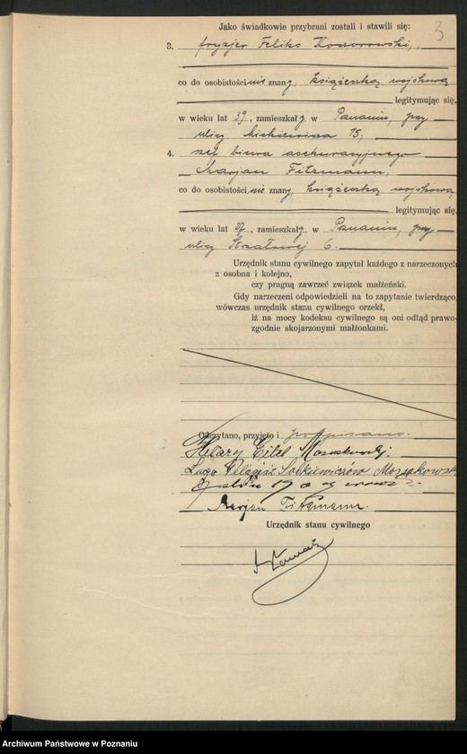 Obraz 5 z jednostki "Księga miejscowa małżeństw tom II [Rejestr główny małżeństw]"