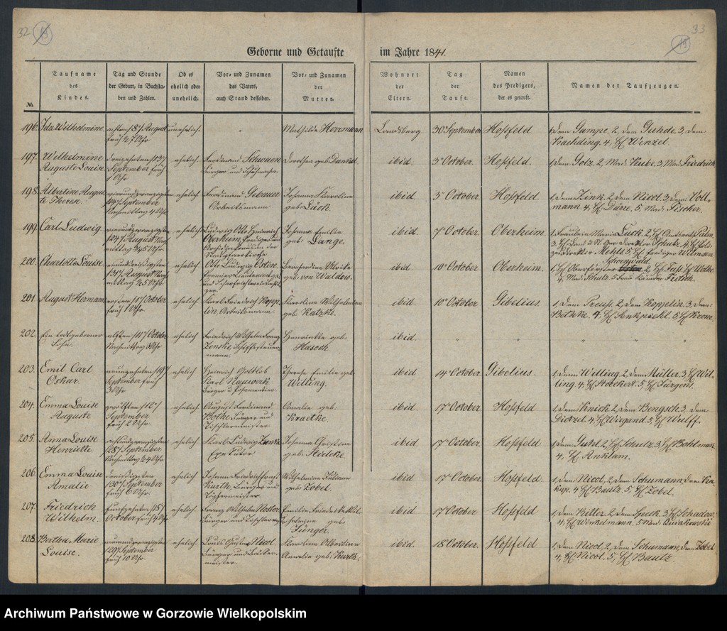 image.from.unit.number "Duplikate der Kirchenbücher von der Parochie der Hauptkirche zu Landsberg an der Warthe (zawiera także księgę zgonów Konkordien Kirche z 1841 r.)"