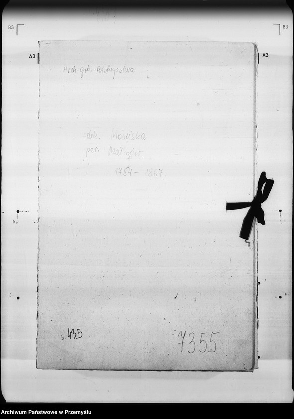 Obraz 4 z jednostki "[Kopie ksiąg metrykalnych parafii Małnów (dekanat Mościska)]"