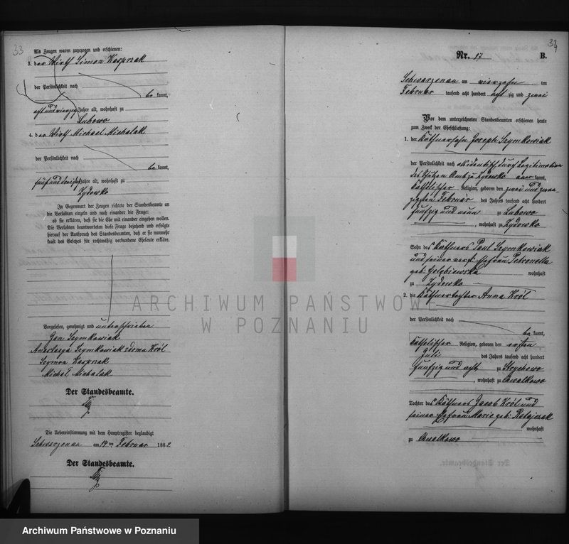 Obraz 20 z jednostki "Księga małżeństw"