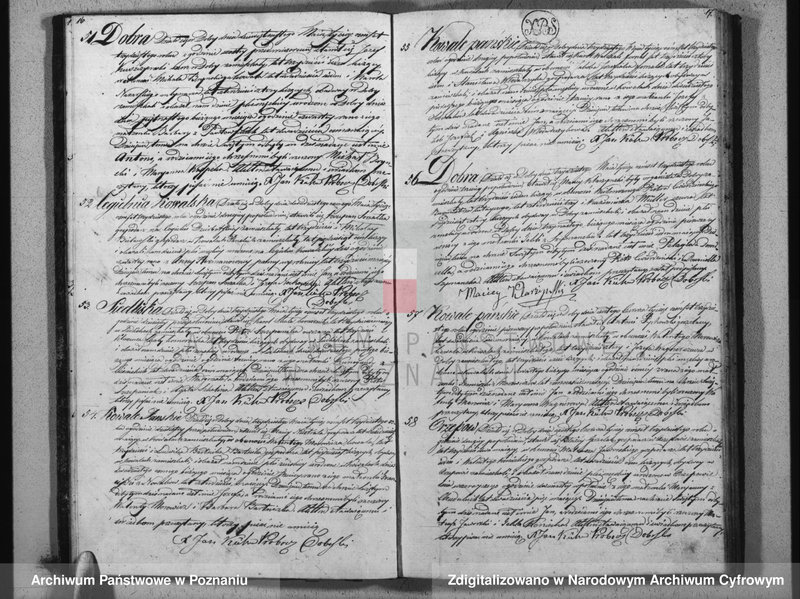 Obraz 11 z jednostki "Księga urodzeń, małżeństw i zgonów"