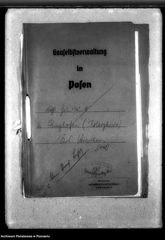 Obraz 4 z jednostki "Katholische Grundstück in Ringhofen [Kolankowo], Kreis Wreschen."