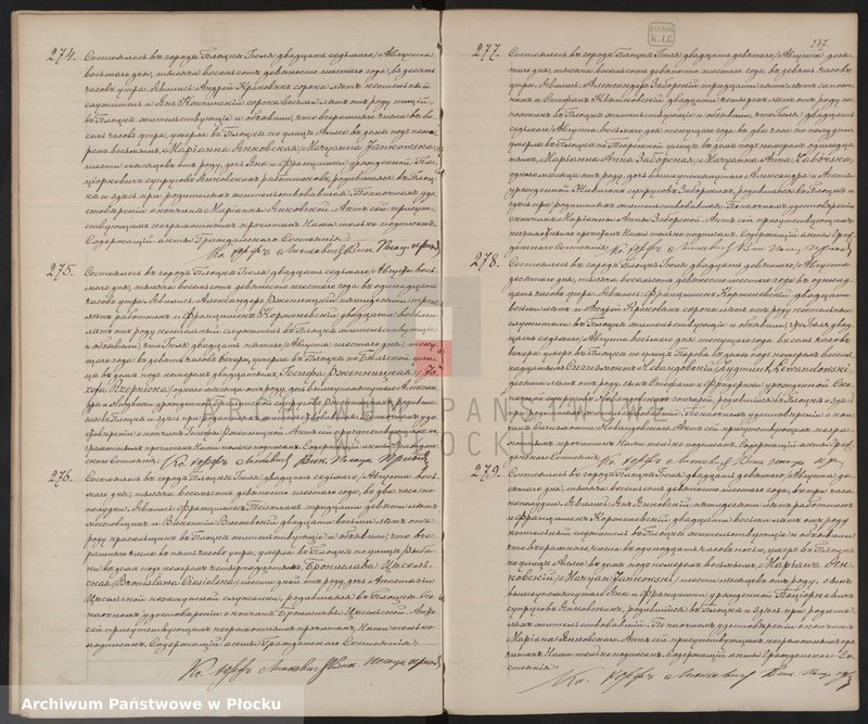 image.from.unit.number "Akta urodzeń, małżeństw i zgonów"