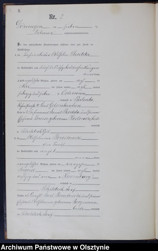 image.from.unit.number "Heiraths-Neben-Register Nr 1 - 12"