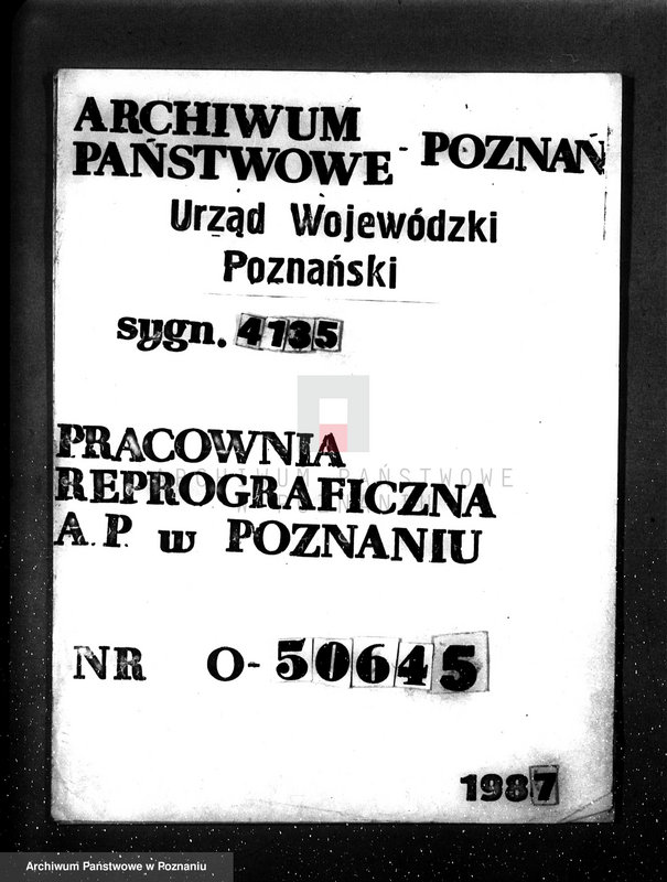 Obraz 1 z jednostki "Gazownia Miejska w Czarnkowie Kwestionariusze"