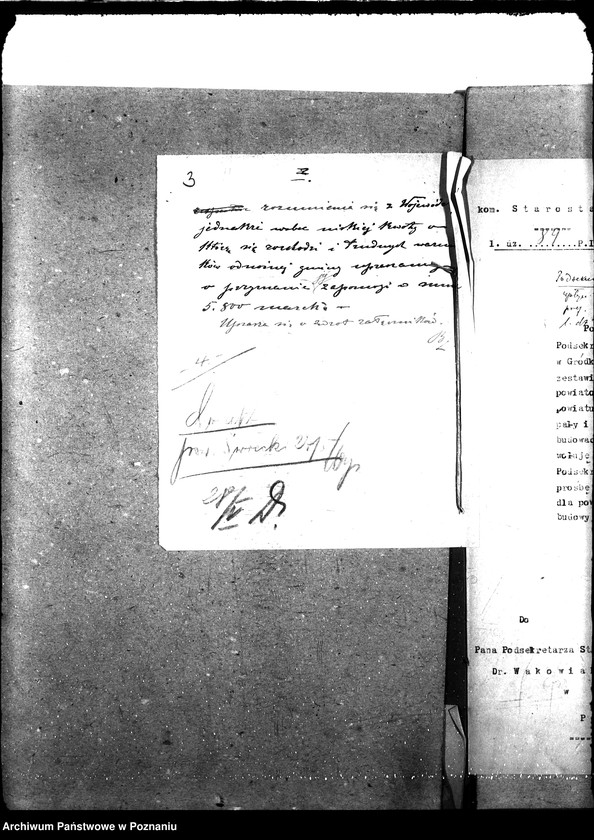 Obraz 7 z jednostki "[Subwencje państwowe na budowę dróg w celu zatrudniania bezrobotnych pow. Świecie]"