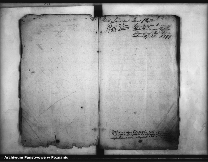 Obraz 5 z jednostki "Inscriptiones, resignationes [protocollon]"