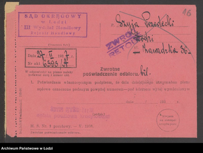 Obraz 18 z jednostki "Szyja Przedecki- pończoszarnia"