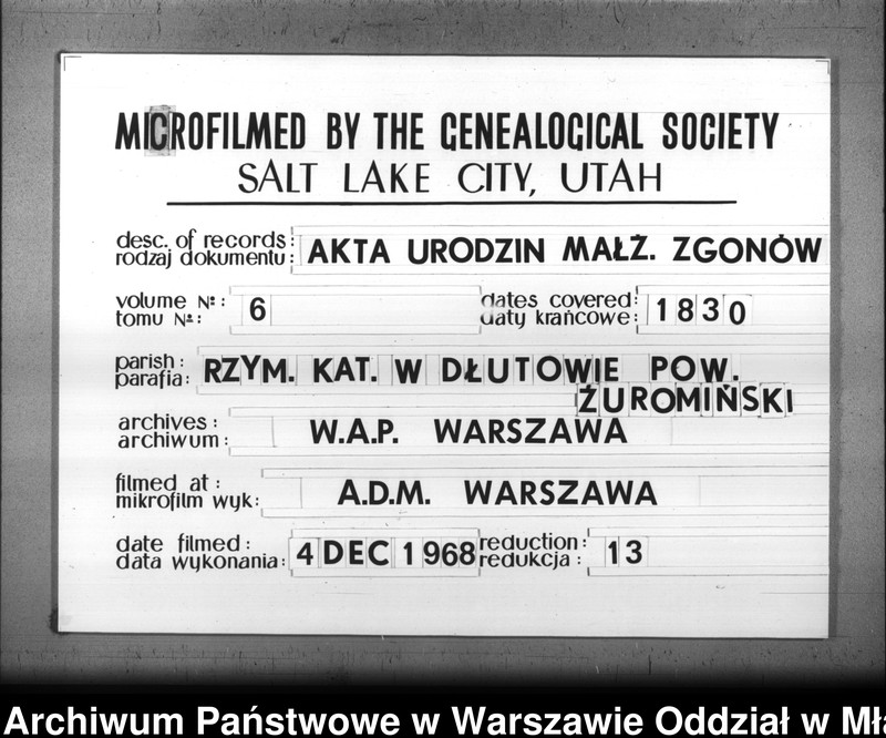 image.from.unit.number "Akta urodzin, małżeństw i zgonów"