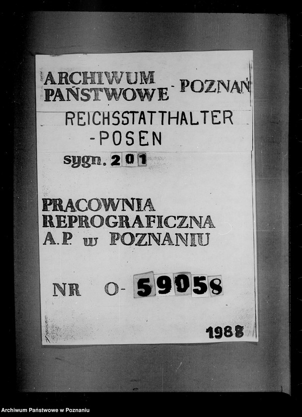 Obraz 1 z jednostki "Korespondencja z powołanymi do wojska pracownikami urzędu namiestnika"