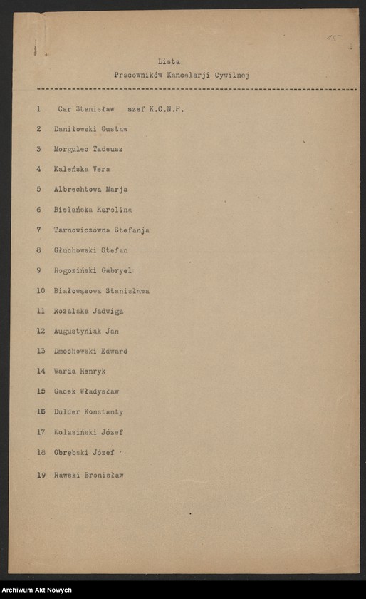 image.from.unit.number "Działalność Prezydium Rady Ministrów, Ministerstw : Poczt i Telegrafów, Kolei Żelaznych, Zdrowia, Spraw Wewnętrznych. Korespondencja z sejmem RP w sprawie lokomocji, w urzędach państwowych i armii"
