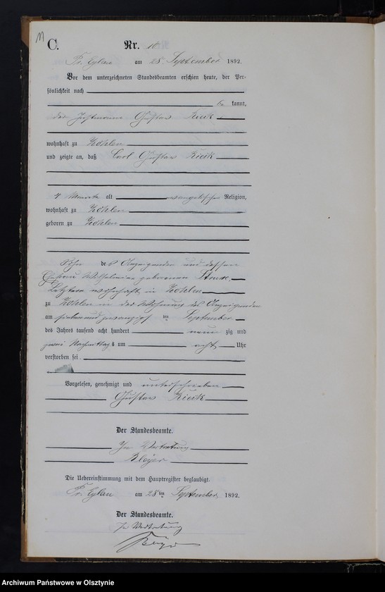 image.from.unit.number "Sterbe-Neben-Register Nr 1 - 17"