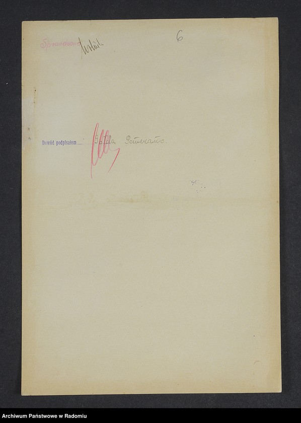 Obraz 10 z jednostki "[Wnioski o wydanie dowodów osobistych oraz nie odebrane dowody Pomeraniec - Projekt]"