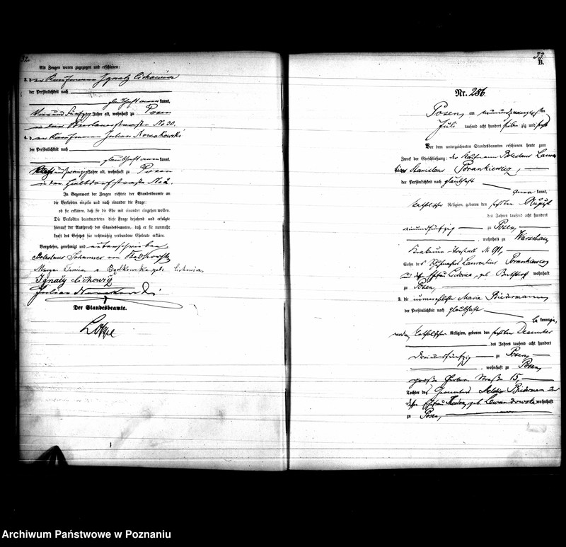 Obraz 19 z jednostki "Księga małżeństw"