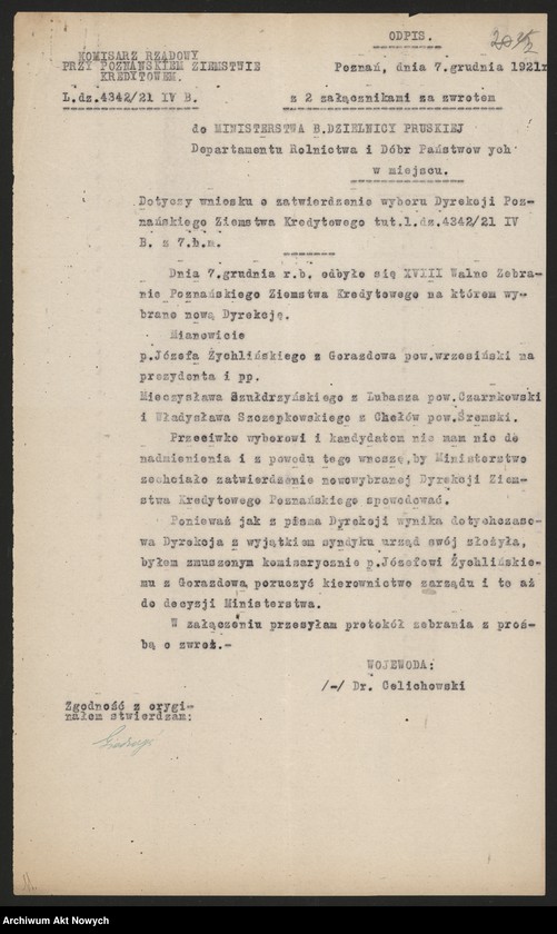 image.from.unit.number "Nominacje i dymisje w Urzędzie Zagospodarowania Odłogów; Państwowym Instytucie Gospodarstwa Wiejskiego; Poznańskim Ziemstwie Kredytowym; Głównym Urzędzie Ziemskim"
