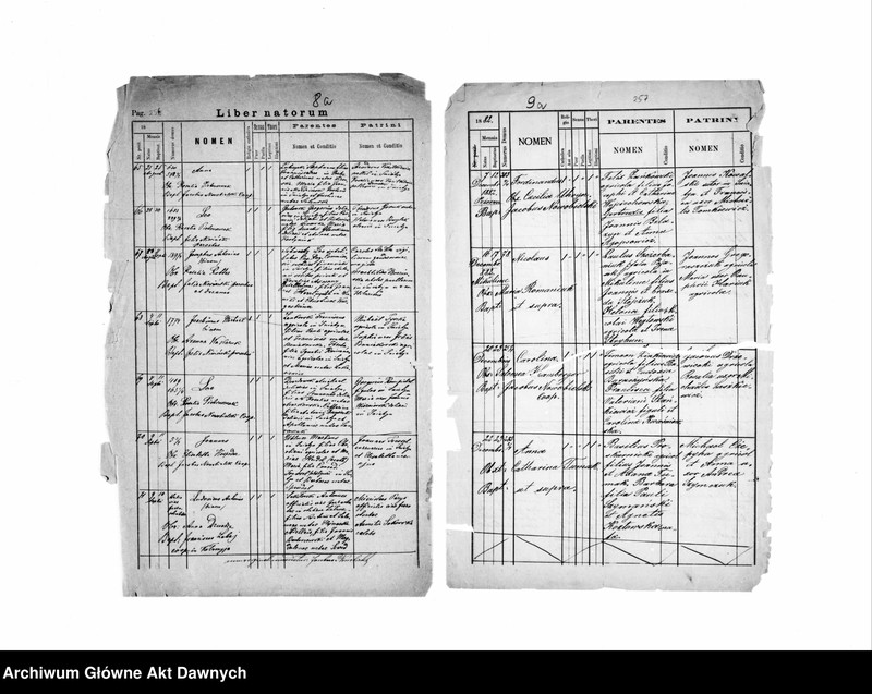 image.from.unit.number "Parafia: różne. Dekanat: różne. Fragment księgi metrykalnej urodzeń z parafii Kołomyja, przedmieście Marjówka (Mariahilf) - dek. Kołomyja, 1895; fragment księgi metrykalnej urodzeń z parafii Śniatyn - dek. Horodenka, 1881-1883."