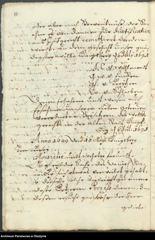 image.from.unit.number "In S. [Sachen] Jacob Popp pt. Daniel Goraiski [ Goreisken] wegen einer Leinsam-Handels"