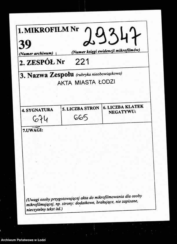 Obraz 2 z jednostki "Akta tyczące się skarg i zażaleń"