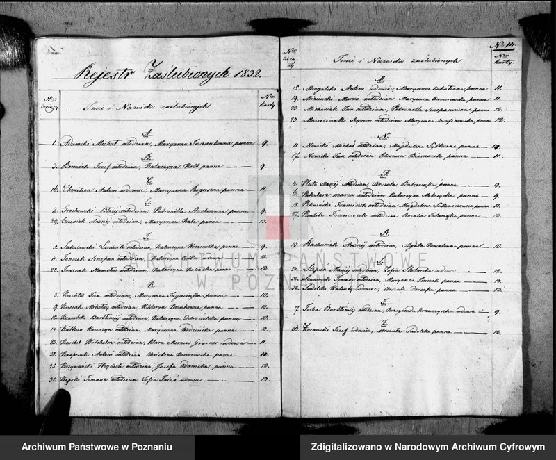 Obraz 17 z jednostki "Liber baptisatorum, copulatorum, mortuorum"