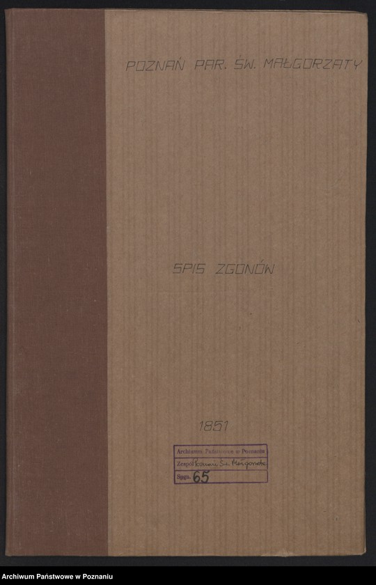 Obraz 2 z jednostki "Spis zgonów"