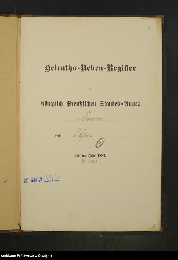 image.from.unit.number "Heiraths-Neben-Register Nr 1 - 9"