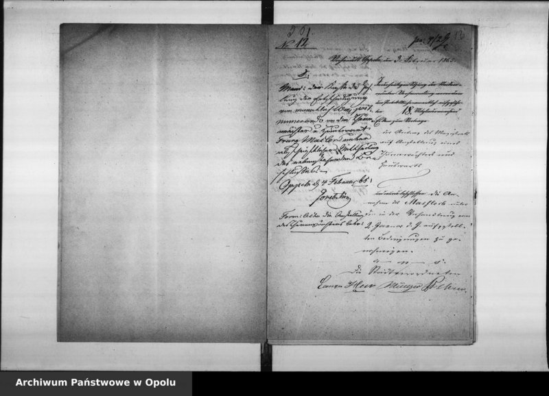 Obraz 13 z jednostki "Acta des Magistrats zu Oppeln betreffend die Anstellung eines Thurmwächters und Hauswarts"