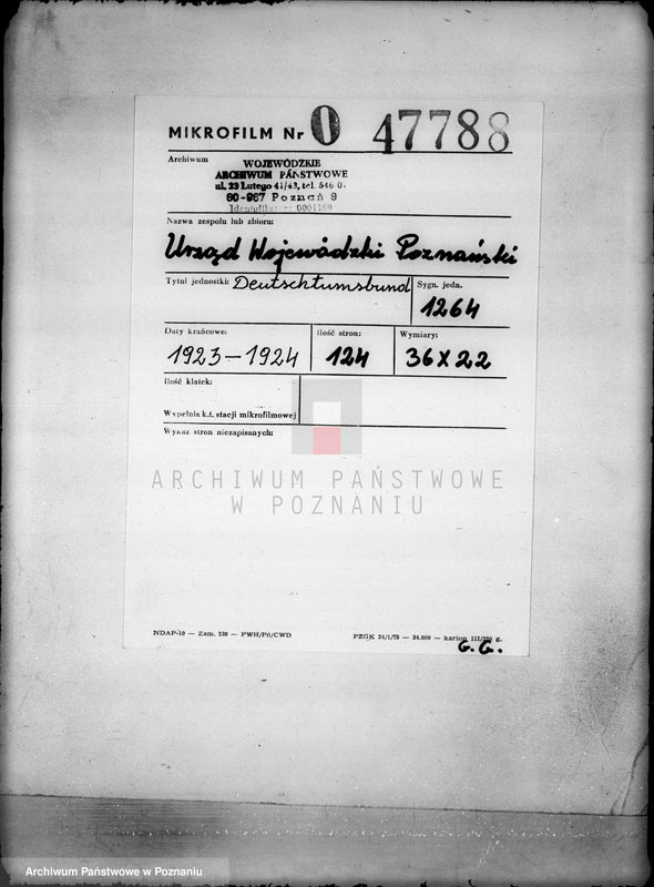 Obraz 2 z jednostki "Deutschtumsbund"