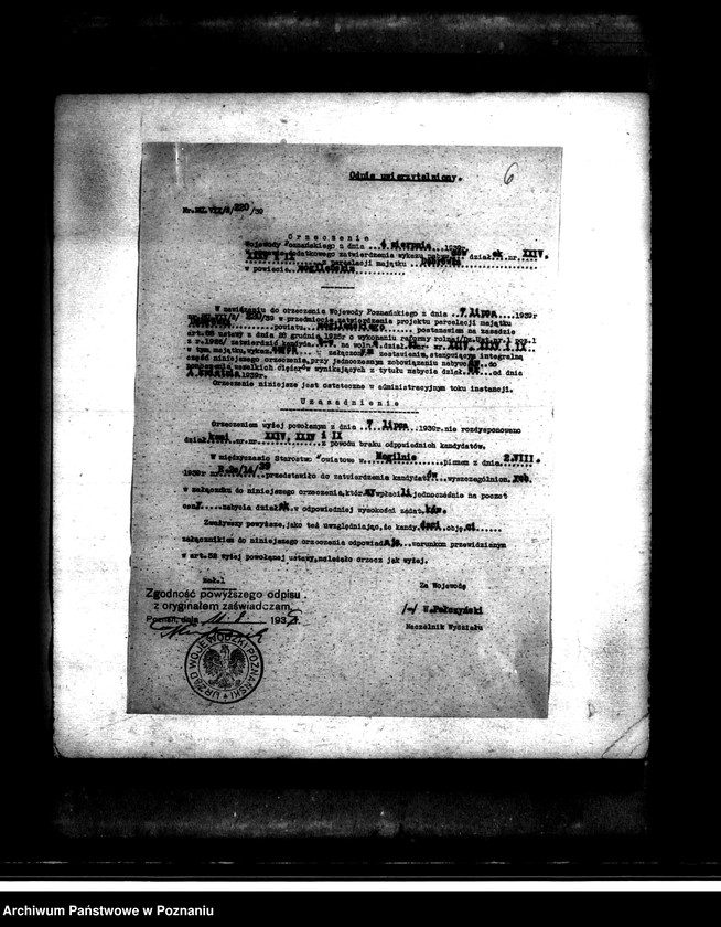 image.from.unit.number "Operat szacunkowy majątku Dąbrówka-Szczeglin powiatu mogileńskiego"
