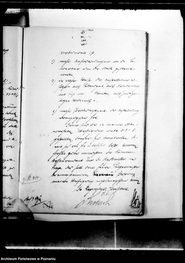 Obraz 7 z jednostki "Die Austellung und Versongung der Kommunalbeamten der Stadt Santomischel"