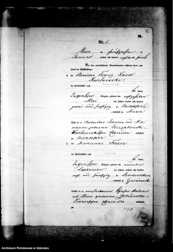 image.from.unit.number "Księga małżeństw"