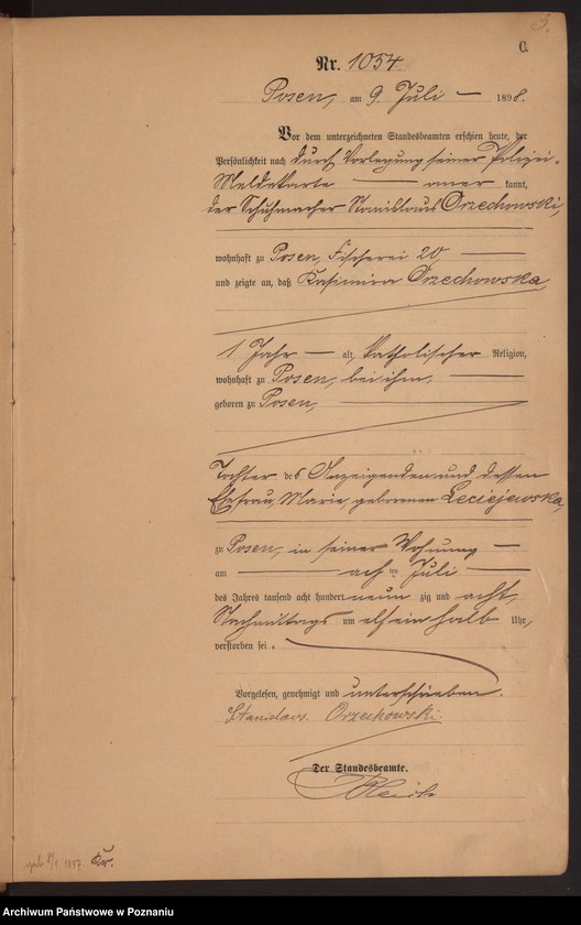 Obraz 6 z jednostki "Księga zgonów t. III"