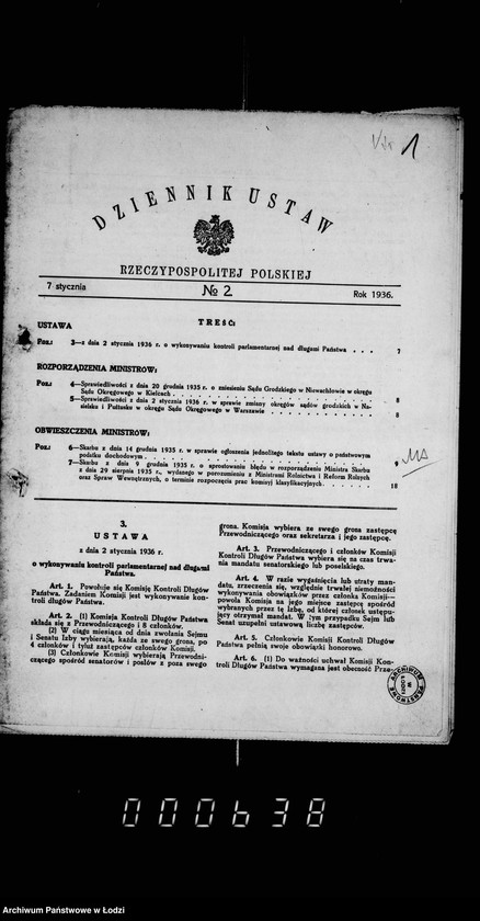 Obraz 4 z jednostki "Akta dotyczące spraw podatku dochodowego"