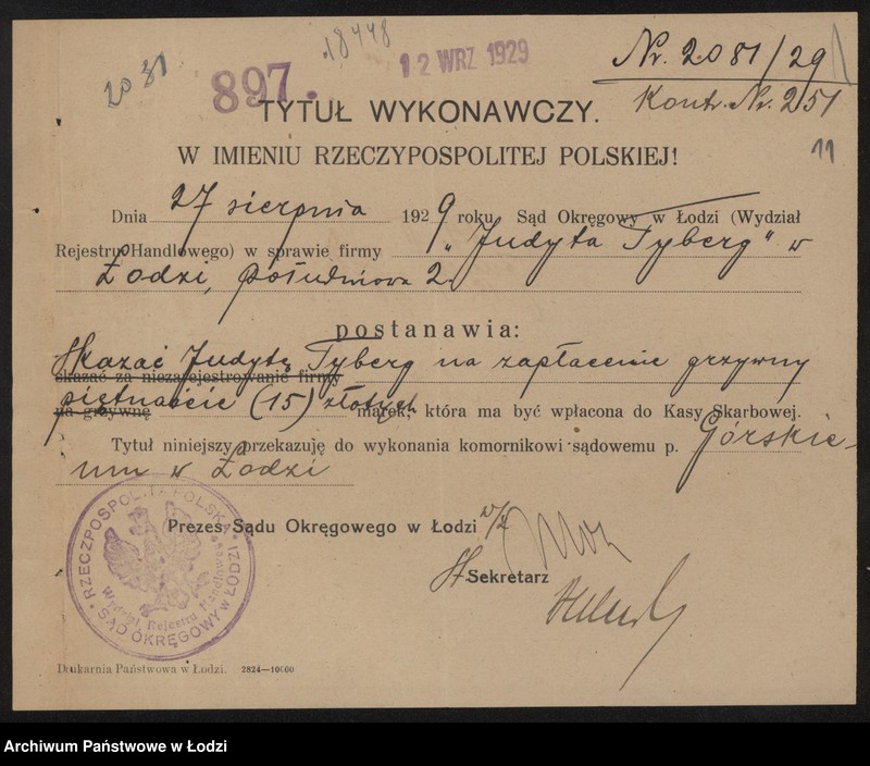 Obraz 13 z jednostki "Judyta Tyberg – drobna sprzedaż materiałów elektrotechnicznych"