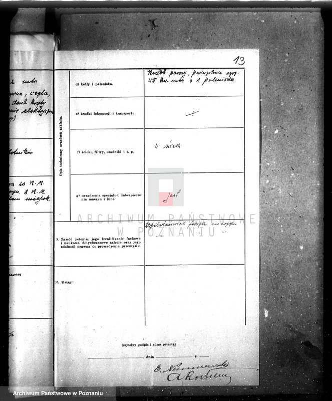 Obraz 18 z jednostki "Zatwierdzenie projektu przemysłowego urządzenia fabryki proszku mlecznego Firmy "Progres" w Krotoszynie"