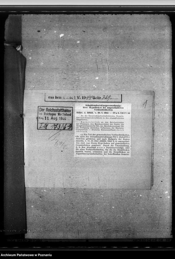 Obraz 6 z jednostki "Ausstattung der Landräte mit beschlagnahmten Möbeln aus Probstein und Schlössern"