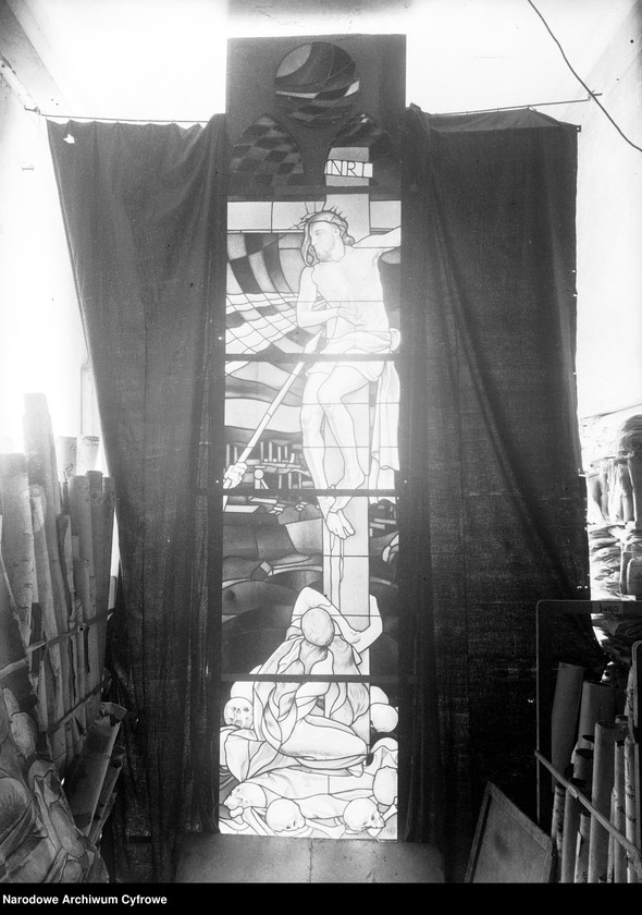 image.from.unit.number "Krakowski Zakład Witraży, Oszkleń Artystycznych i Fabryka Mozaiki Szklanej S.G. Żeleński w Krakowie"