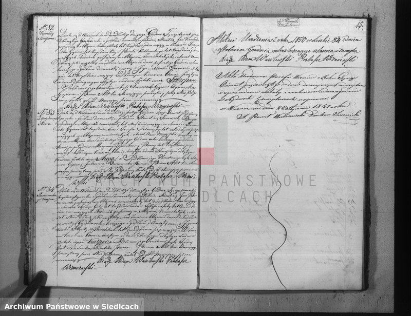 Obraz 18 z jednostki "[Akta urodzeń, małżeństw, zgonów]"