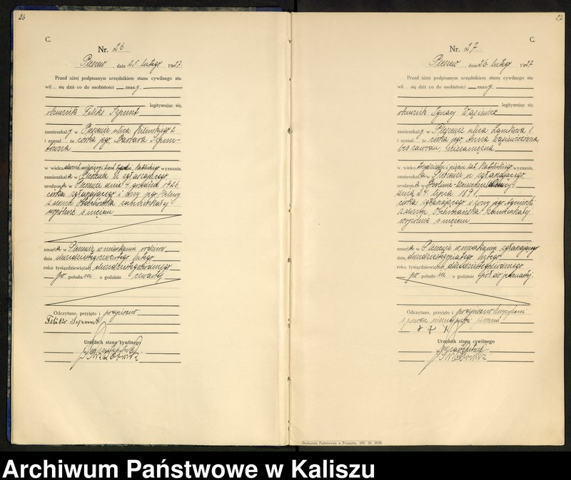 Obraz 17 z jednostki "[Księga zgonów]"