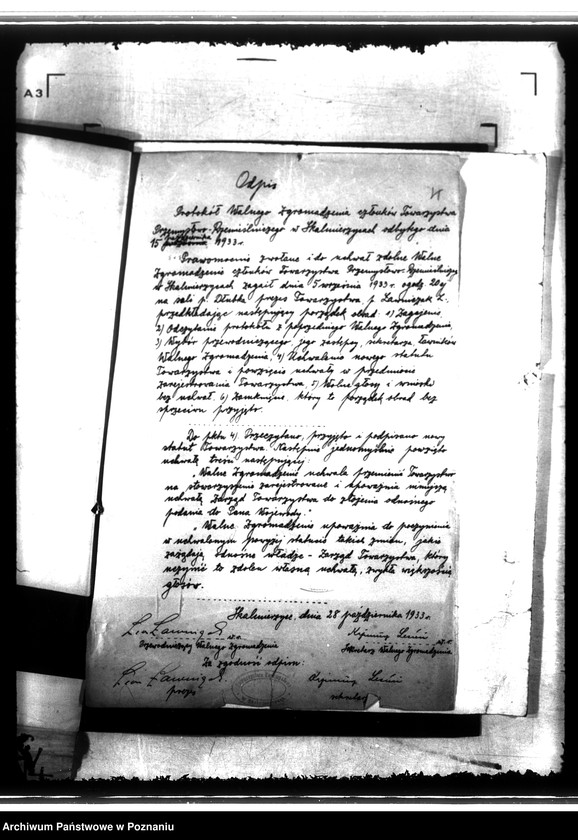 Obraz 8 z jednostki "Towarzystwo Przemysłowo-Rzemieślnicze w Skalmierzycach"