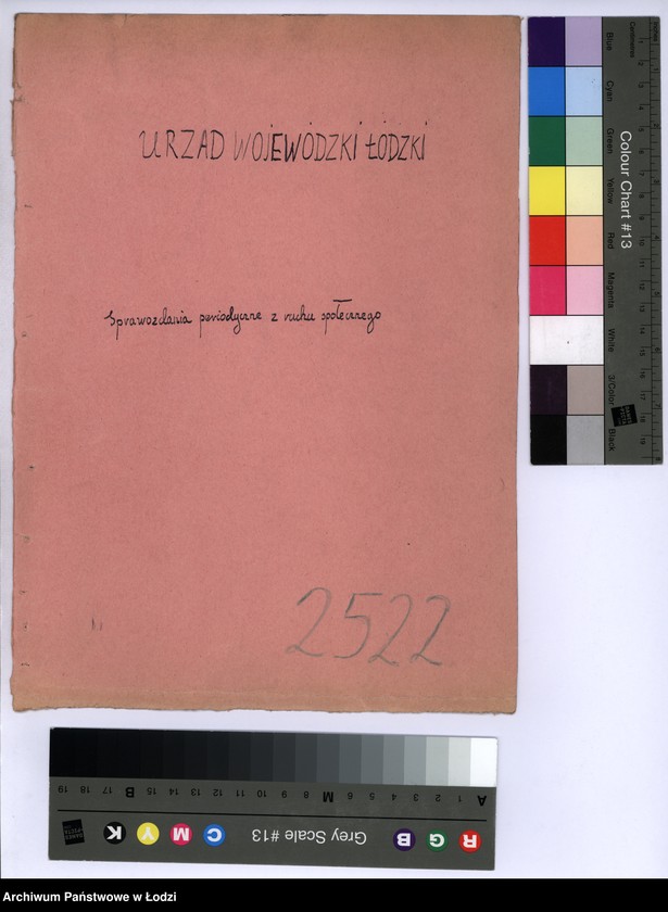 Obraz 2 z jednostki "[Sprawozdania periodyczne z ruchu politycznego społecznego i zawodowego]"