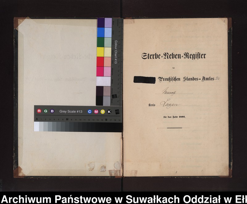 image.from.unit.number "Sterbe-Neben-Register des Preussischen Standes-Amtes Neuhoff Kreis Loetzen"