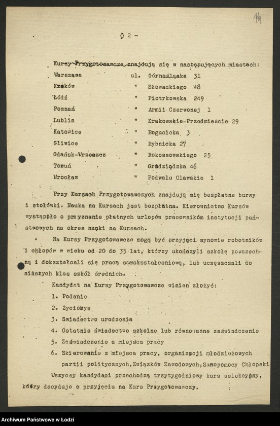Obraz 9 z jednostki "Kuratorium Okręgu Szkolnego; sprawozdania, okólniki, korespondencja"