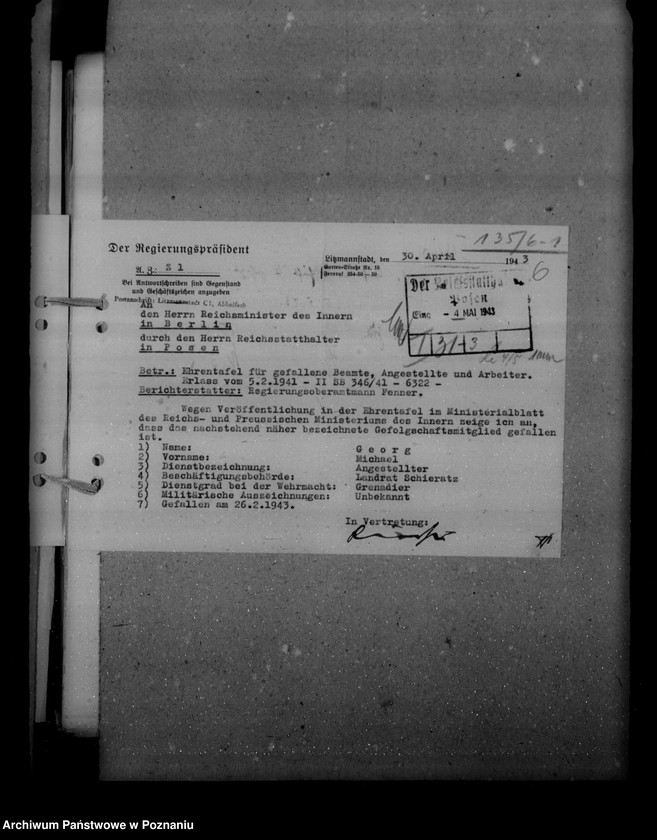 Obraz 11 z jednostki "Beamten des höheren, mittleren und einfachen Dienstes"