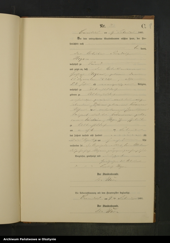 image.from.unit.number "Sterbe-Neben-Register Nr 1 - 54"