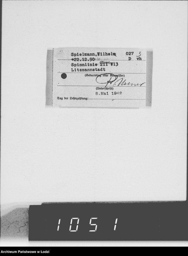 Obraz 7 z jednostki "Quittungen über Abschlage Vollzahlungen für Arbeiter"