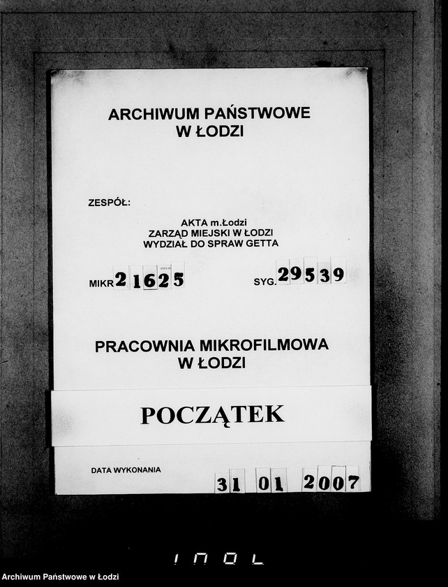 Obraz 1 z jednostki "J.1521-1540 [Wnioski Żydów z Getta o zwrot należności za towar wzięty na kredyt]"