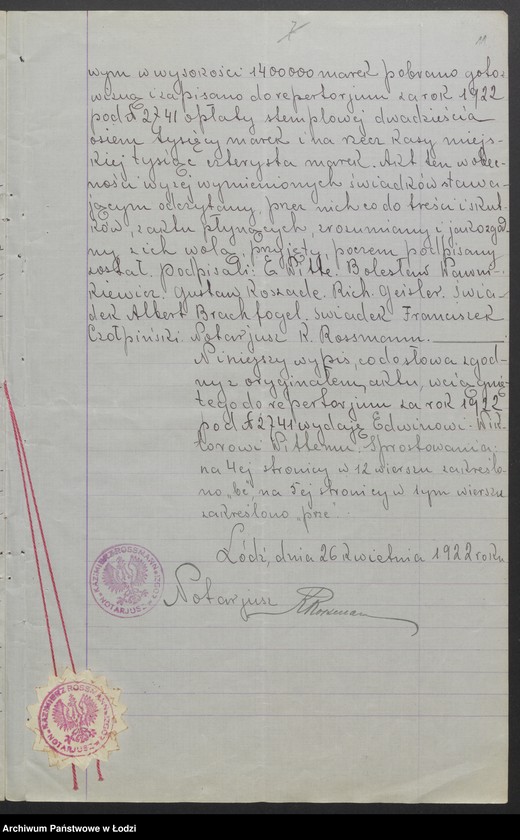 Obraz 13 z jednostki "Farbiarnia i Wykańczalnia „Ksawerów” w Pabianicach Ryszard Geisler i S-ka"