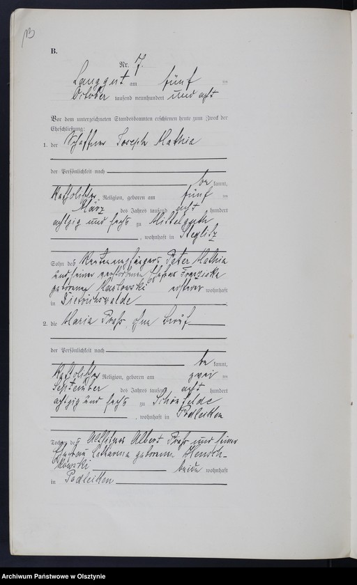 image.from.unit.number "Heirats-Neben-Register Nr 1 - 9"